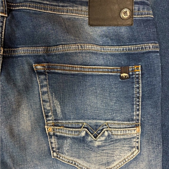 Buffalo David Bitton Slim Boot King Jeans 36x34 - Picture 6 of 6